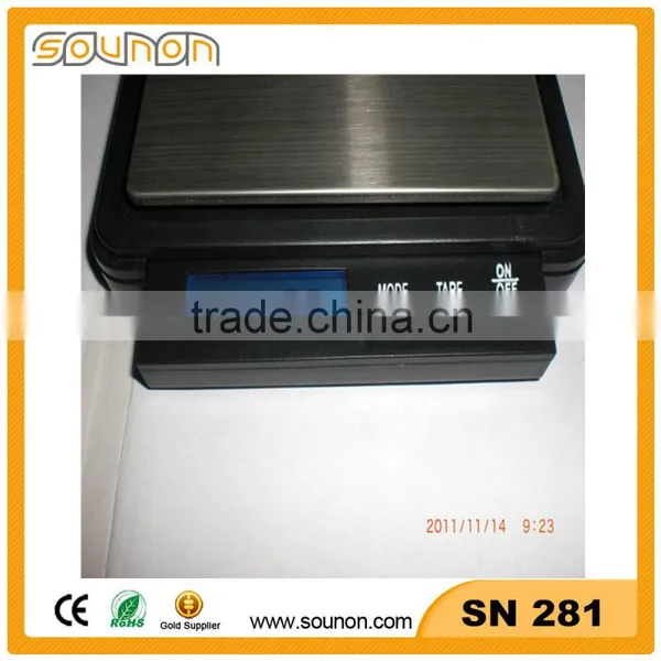 Digital Pocket Scale 1000g x 0.1g Digital Weighing Scale From Sounon List Scale Industries photo-6