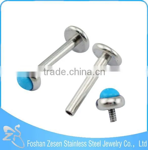 2016 Stainless Steel 16g Lip Rings Piercing Labret Jewelry Piercing Labret Studs photo-2