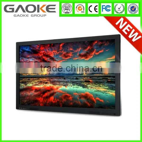 Gaoke LED LCD Infrared Multi Touch Interactive Touch Screen Monitor Flat Panel With Best Price for Education photo-4