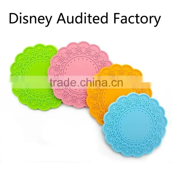 Eco-friendly Atbc-pvc Infuser Coaster / Tea Cup Coaster photo-2