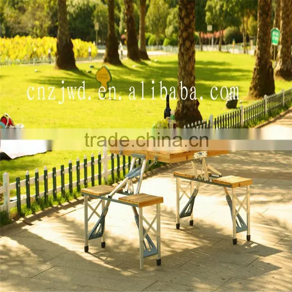Outdoor Wooden Coffee Folding Table