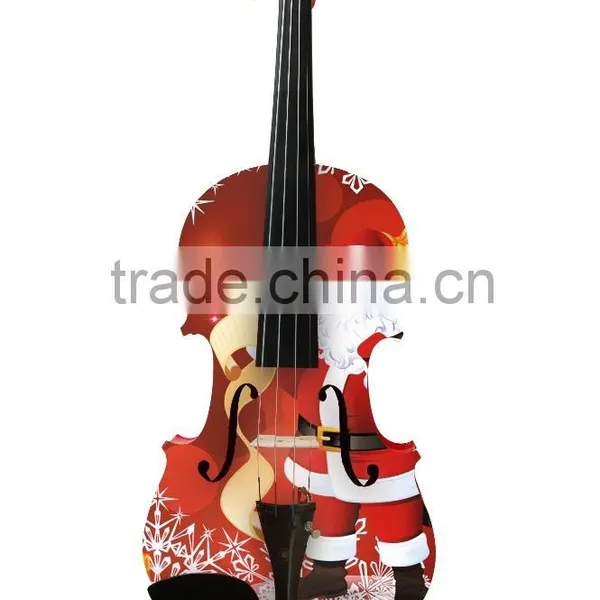 Christmas Theme Art Violin Style Popular Student Gift Violin photo-4