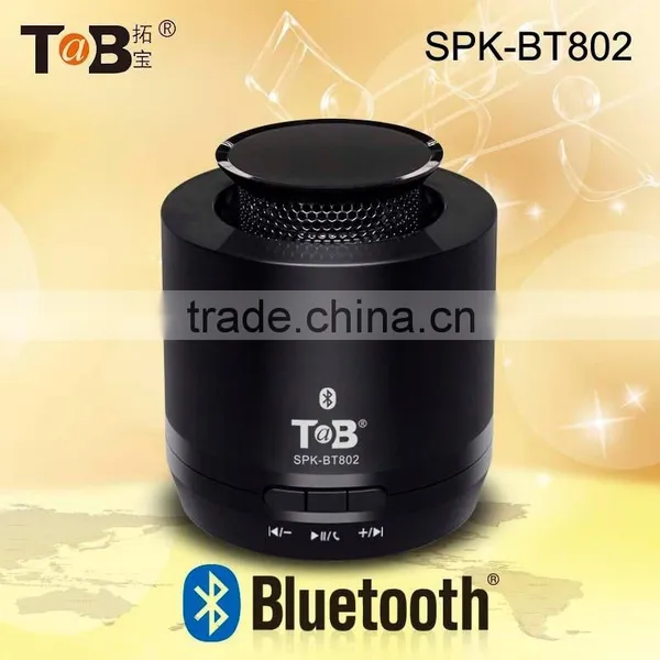 Portable Mini Music Bluetooth Speaker With Rechargable Battery From China Manufacturer photo-2