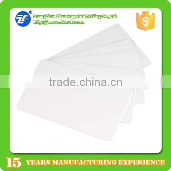 Credit Card Size White Blank Pvc Plastic Cards Supplier's Choice photo-4