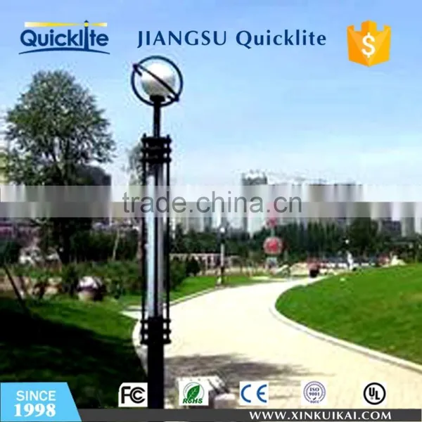 Park Ball Light LED Yard Lamp Pole Decorative Pipe photo-2
