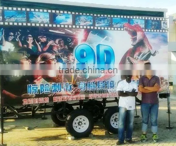 Nigeria Popular Amusement Supermarket 5d Cinema, Arcade Truck Mobile 5d Cinema photo-4