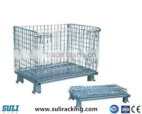 Metal Collapsible Storage Stacking Tyre Rack or Cage photo-3