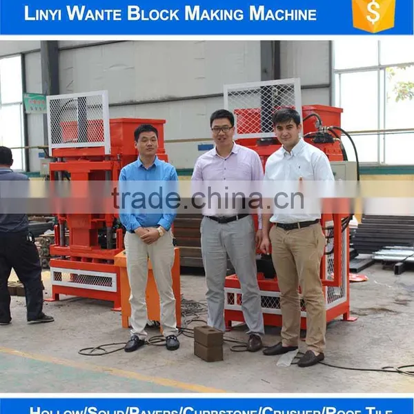 WT1-10 Compressed Earth Interlocking Blocks/bricks Machinery photo-3