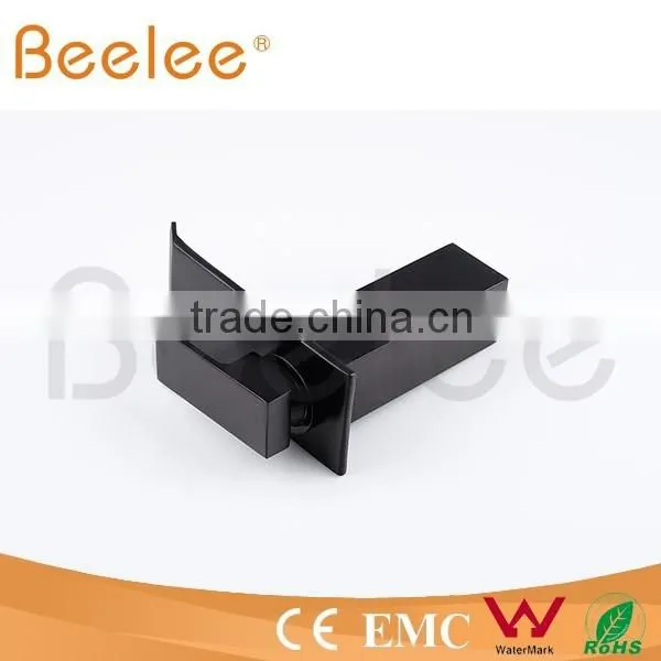 NEW Square Antique ORB Brass Single Handle Waterfall Basin Faucet/copper Water Tap photo-6