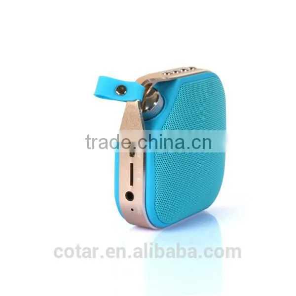 2016 Factory Wholesales Wireless Portable Music Mini Speaker Bluetooth With Fm Radio photo-2