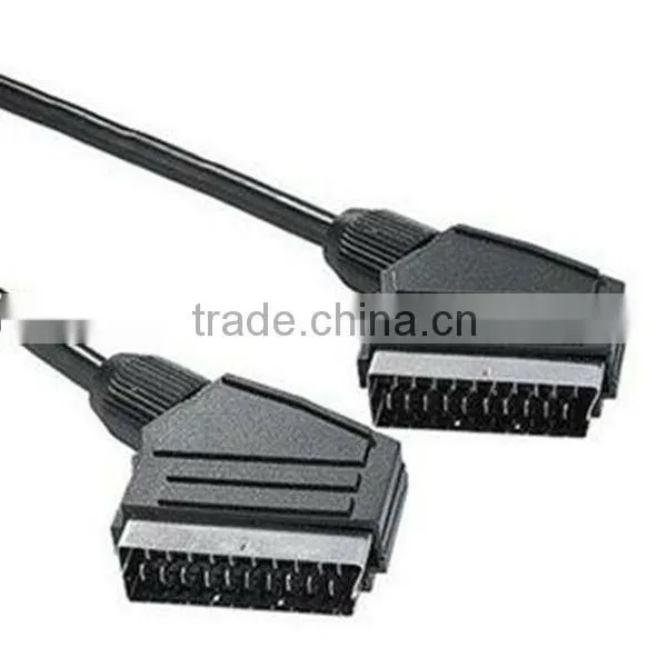 21pin Scart Plug Cable, Injection Type