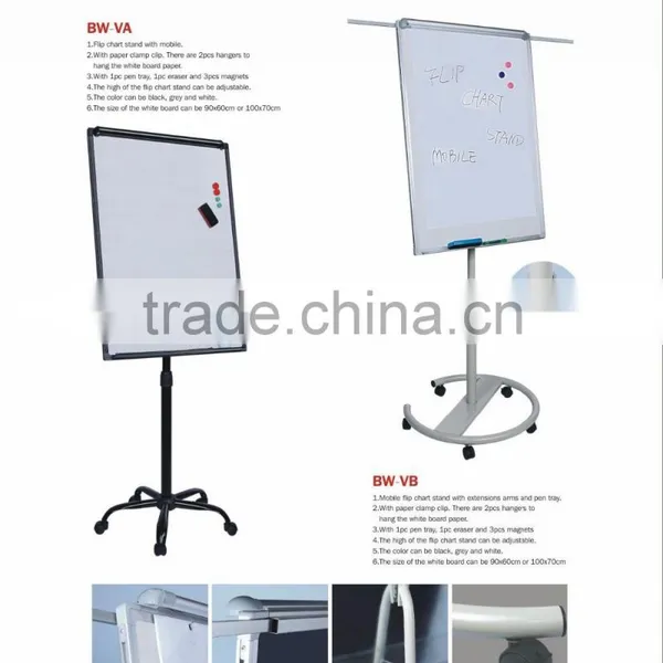 2016 Good Sale Mobile Flip Chart Board photo-6