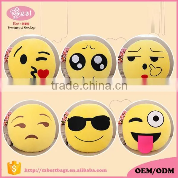 Short Floss Plush Emoji Cushion Manufacturer photo-4