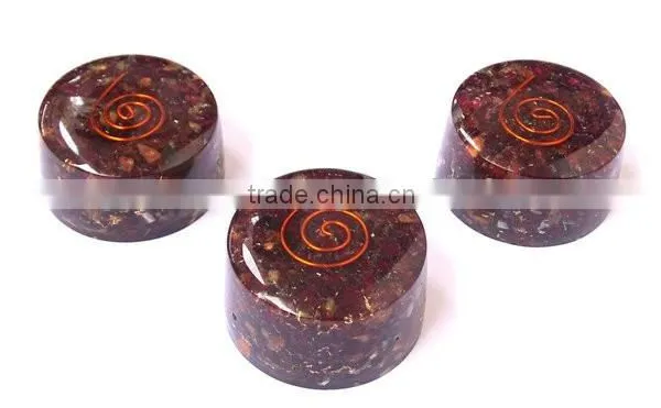 Garnet Orgonite Tower Buster : Energetic Space Protectors photo-5