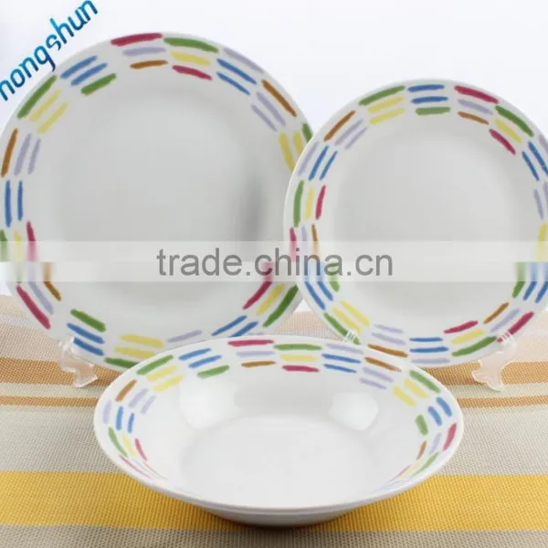 Royal Porcelain Dinnerware / Super White Porcelain 18pcs Dinner Set photo-2