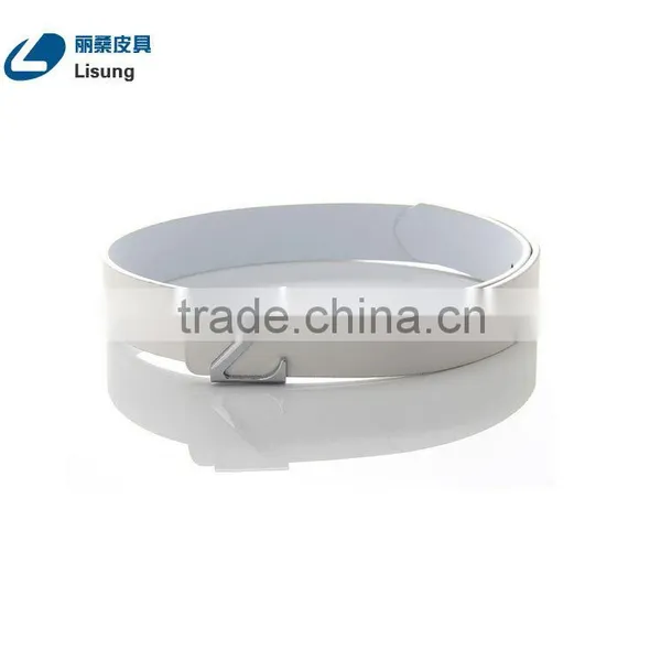 Press Buckle Cheap Pu Leather Belts For Men photo-5