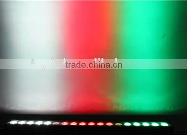 CE&RoHs Certificate Excellent Color Mixing Outdoor IP66 Pixel LED Bar 18* 4-in-1 RGBW Wall Washer LED Light photo-3