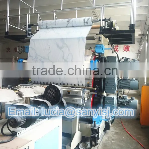 PVC Imitated Marble Wall Panel/HouseDecoration Machine/Production Line photo-2
