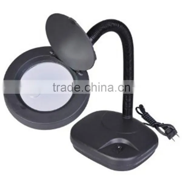 8x Lighted Reading Magnifier Led Ring Lamp Cosmetic /magnifying Glass With Ring Light Beauty Salon photo-4