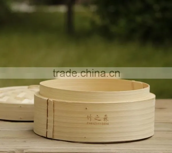Chinese Wholesaler Eco-friendly Hot Stamped Kitchenware Bamboo Steamer photo-3