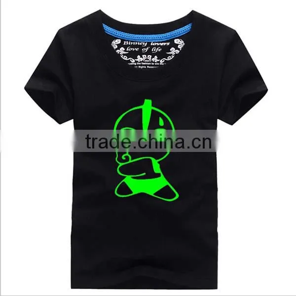 Wholesale Factoy Custom Shiny t Shirt Men photo-2