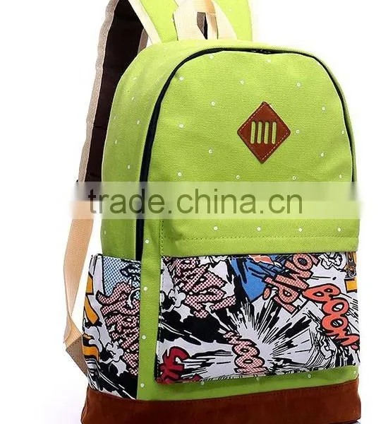 New Fashion White Canvas Backpacks Wholesale photo-6