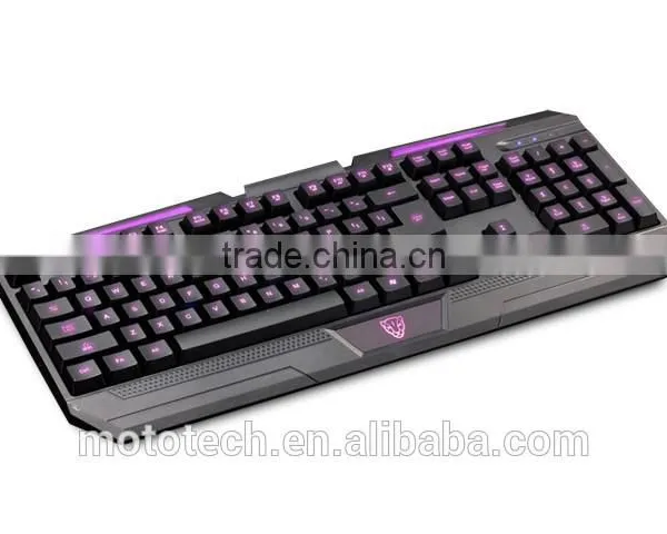 2015 3 Colors LED Light Backlit Professional Gaming Computer Keyboard photo-3