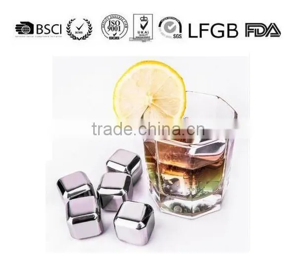 Stainless Steel Ice Cubes, Whiskey Stones,Wine Cooler Quality Choice photo-2