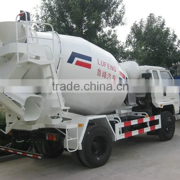 FOTON Brand FORLAND Chassis 4cbm Mini Concrete Mixer Truck for Sale photo-4