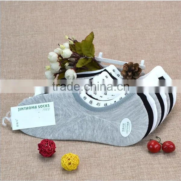 Man Cotton Invisible Socks Low-rise Light Mouth Doug Silicone Antiskid Shoes Socks Ship Socks photo-4