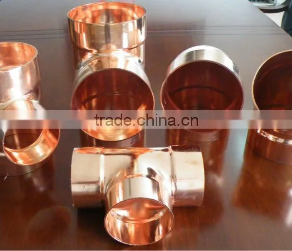 WE600 Copper Tee Capillary Copper Pipe