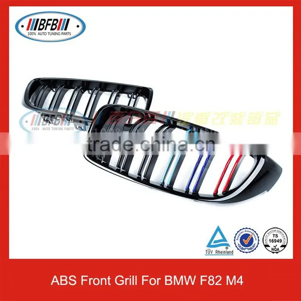FOR BMW M3 M4 Front Grills Carbon Fiber & ABS Materials F80 F82 Car Grille photo-3