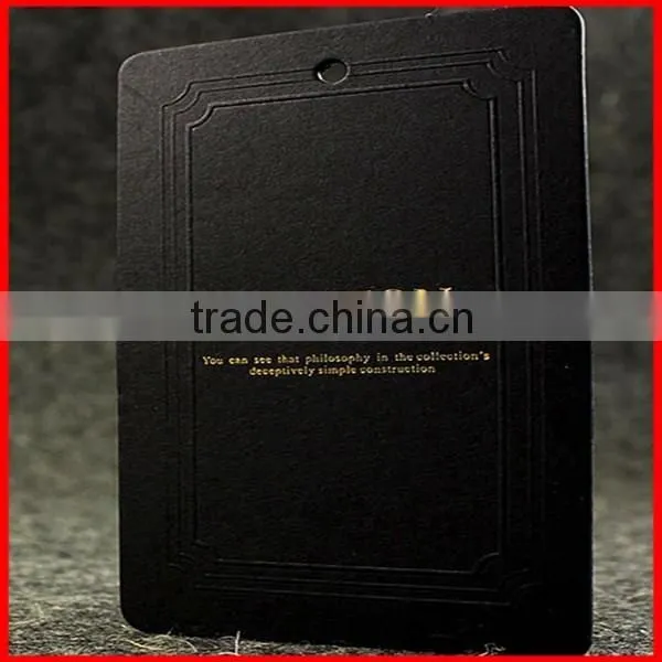 Fancy Custom Printed Apparel Recycled Hang Tag Wholesale photo-2