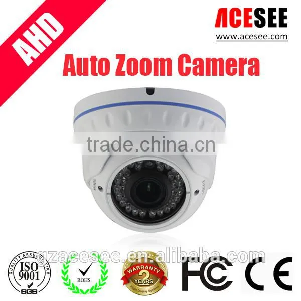 1/3" SONY CMOS IMX238 Sensor 1.4MP 960H Optional Autozoom AHD CCTV Camera System