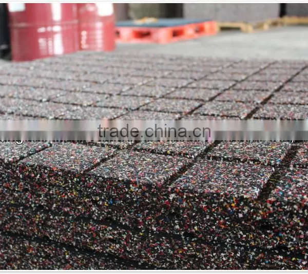 GYM Exercise Mat, EPDM Rubber Flooring Type Rubber Tile photo-5