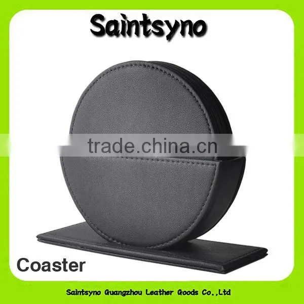 13002 Elegant and Grace Cup Leather Coaster photo-5