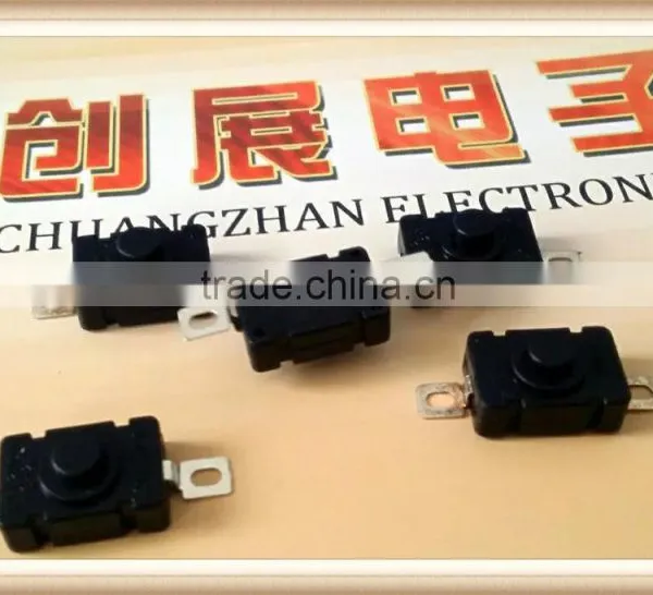 DS-212 Bell Push Button Switch,Blue Latching Dash OFF-ON Push-Button Car Switch photo-6