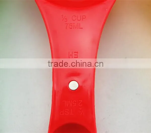 4pc Plastic Measuring Spoon With Magnet photo-4