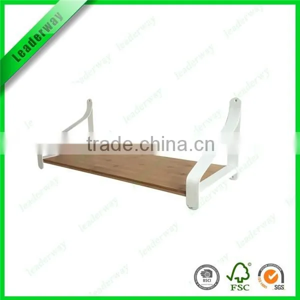 New Design Display Modern Home Wooden Wall Shelf photo-4