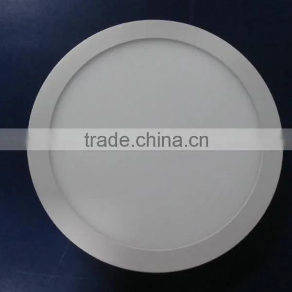 35MM Height Milky White AL Frame 1530LM CE,ROHS 3 Years' Warranty 300MM Surface Mounted LED Round Panel 18W photo-2