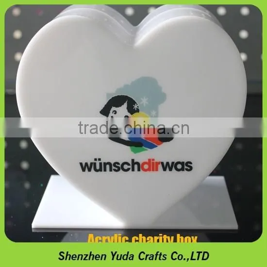 Customized Hot Sale Clear Acrylic Donation Box With Locks Cheap High Quality photo-6