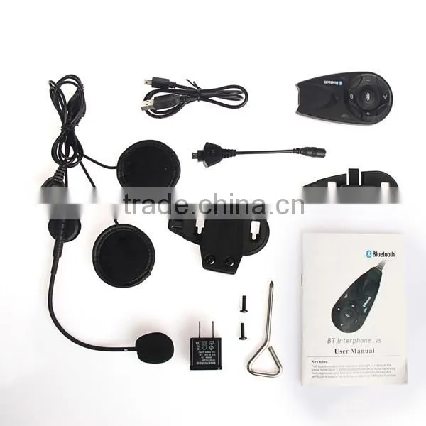 Art-decision Bluetooth Intercom Headset for Helmet With FM photo-2