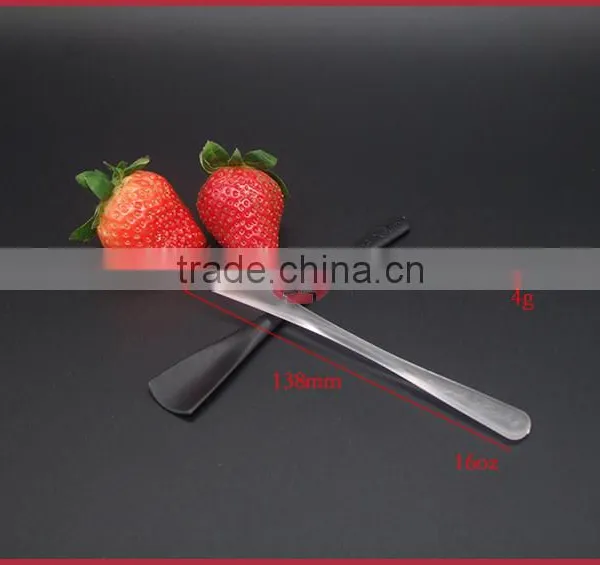High Quality Disposable Plastic Flat Tableware PP Material Icecream Spoon photo-2