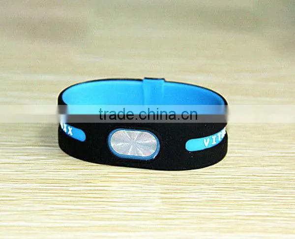 FDA Approved Food Grade Silicone Best Energy Bracelet Two-double photo-4