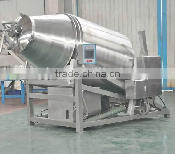 Automatic Vacuum Meat Cooler Tumbler Equipment, ZLG1000 Refrigeration Vacuum Tumbler photo-6