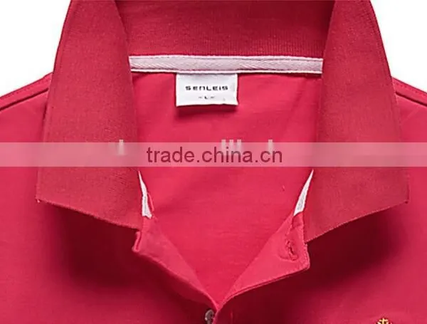 Hot Sale Custom Made Embroidered Logo High Quality Polo Shirt photo-4