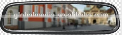 World Newest Model Lcd Rearview Mirror Monitor With Mirror Link Function Full Glass