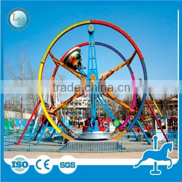 2016 Super Exciting Kids and Adult Games Park Amusement Ferris Ring Car Rides for Sale photo-4
