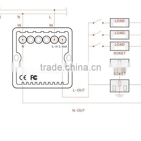 220V Energy-saving Electrical Lighting Switch Power Supply For Hotel Lock System Made In China Www.benderlylock.com photo-4