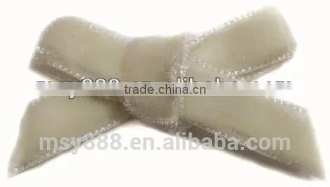Nylon Single Faced Velvet Ribbon Velour Webbing Headband Hair Band Hair Accessories Christmas Ribbon photo-2